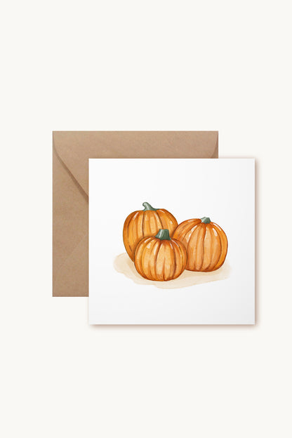 Kartka okolicznościowa "Pumpkin"
